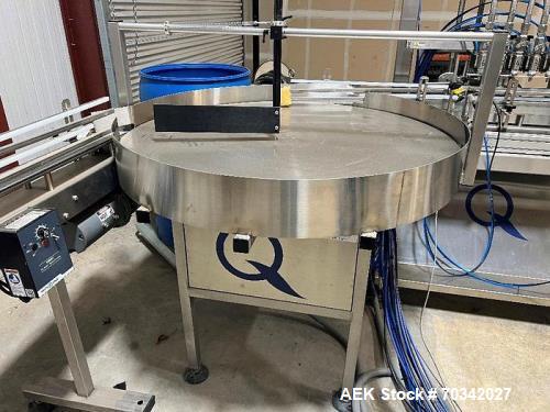Used Liquid Packaging Solutions Automatic Inline Filler and Capper
