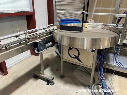 Used Liquid Packaging Solutions Automatic Inline Filler and Capper