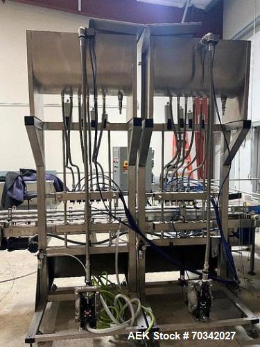 Used Liquid Packaging Solutions Automatic Inline Filler and Capper