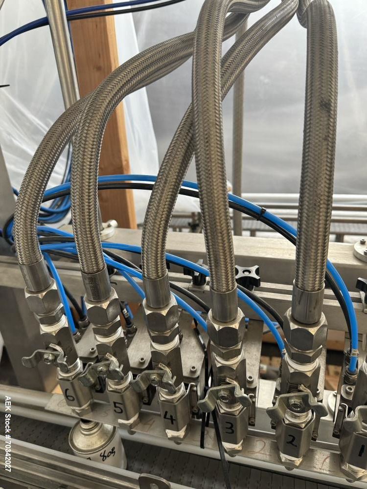 Used Liquid Packaging Solutions Automatic Inline Filler and Capper