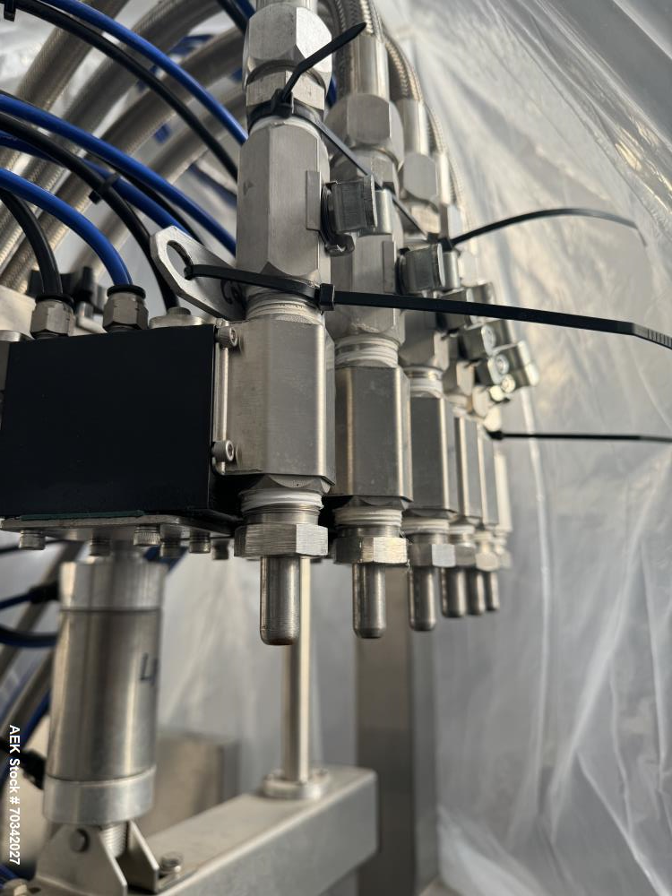 Used Liquid Packaging Solutions Automatic Inline Filler and Capper
