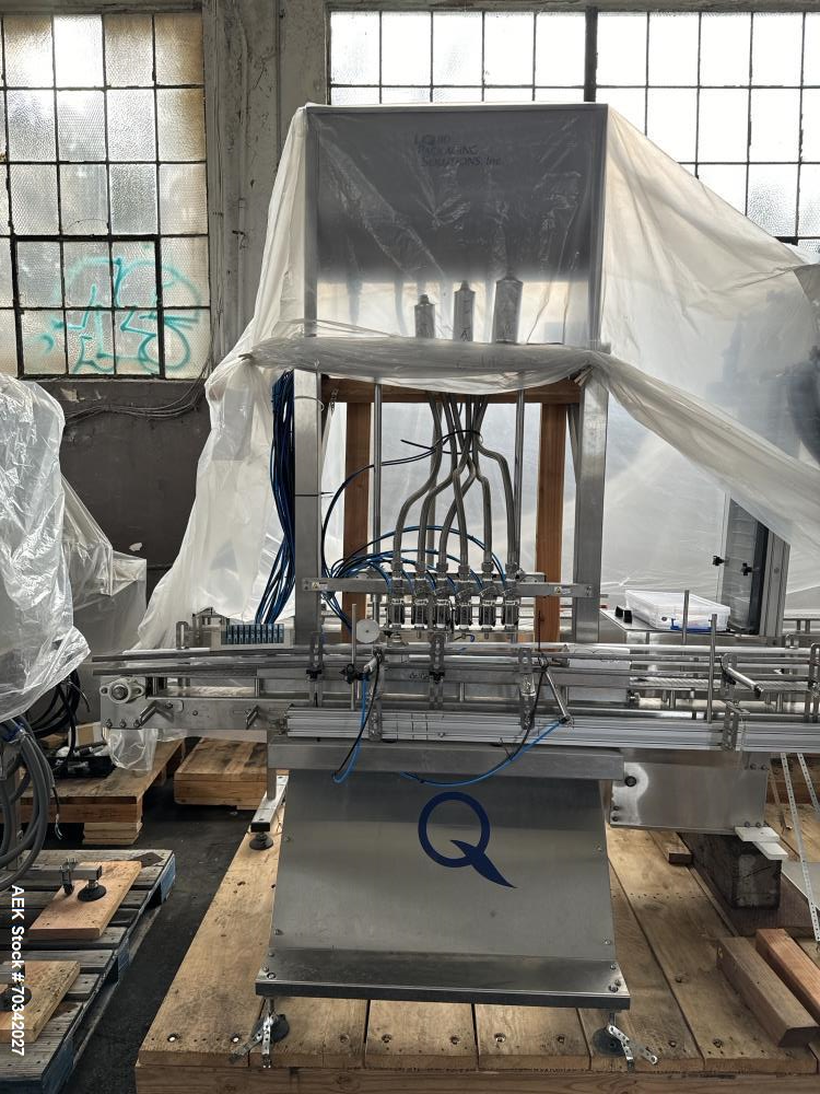 Used Liquid Packaging Solutions Automatic Inline Filler and Capper