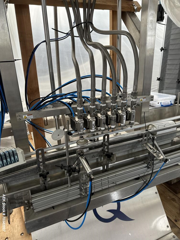 Used Liquid Packaging Solutions Automatic Inline Filler and Capper