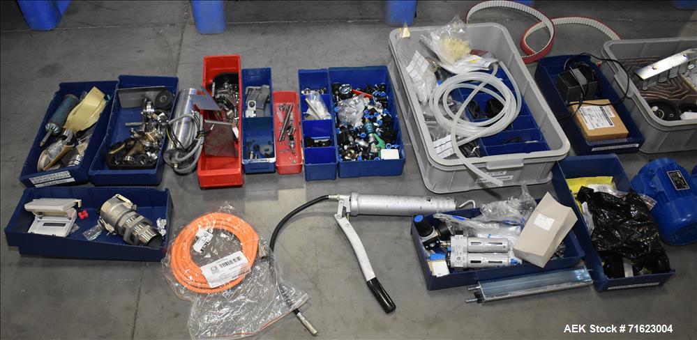 Used Watson Marlow Flexicon Liquid Filling Line For 30ml Glass Bottles