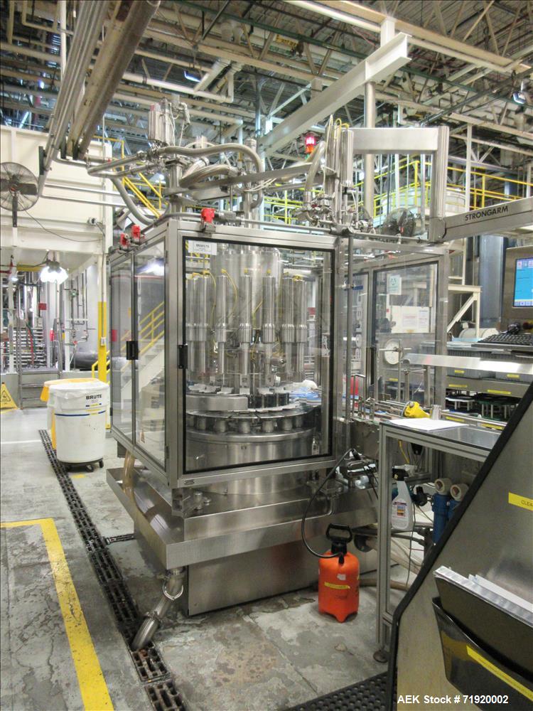 Used Serac (EPSI) Personal Care Lotion Net Weight Filling Line