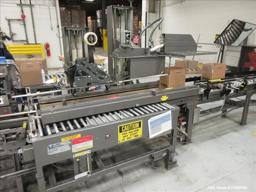 Used- Serac RT18 Net Weigh High Speed Lotion Filling Line.