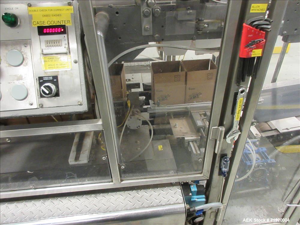 Used- Serac R36ZV 121620 High Speed Net Weigh Filling Line