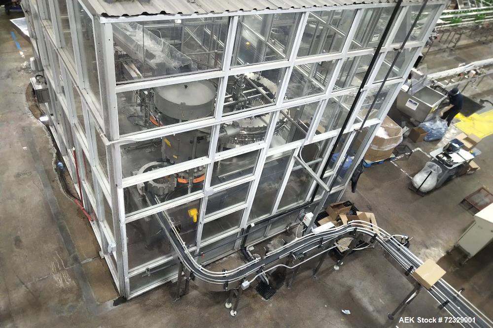 Used Complete High Speed Bottled Water Filling Line