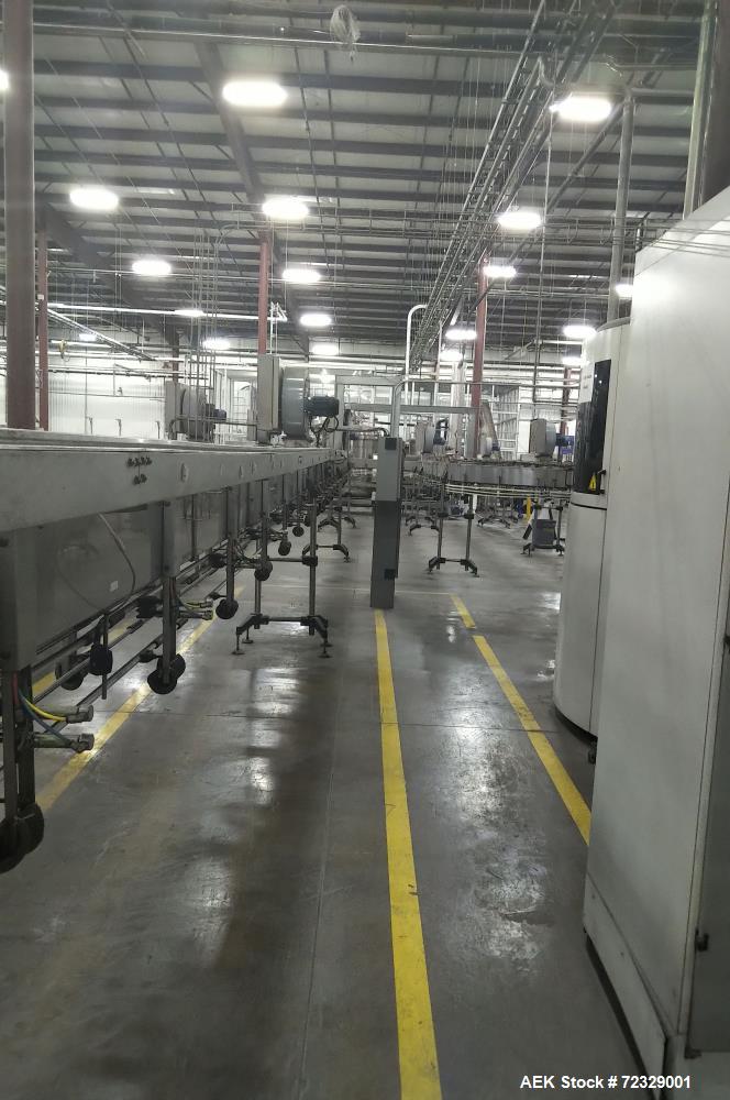 Used Complete High Speed Bottled Water Filling Line