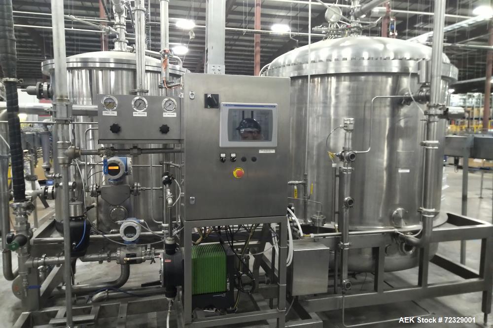 Used Complete High Speed Bottled Water Filling Line