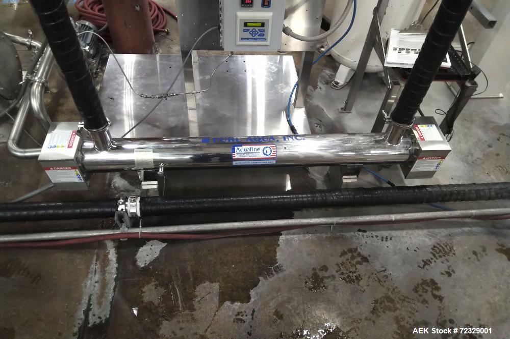 Used Complete High Speed Bottled Water Filling Line