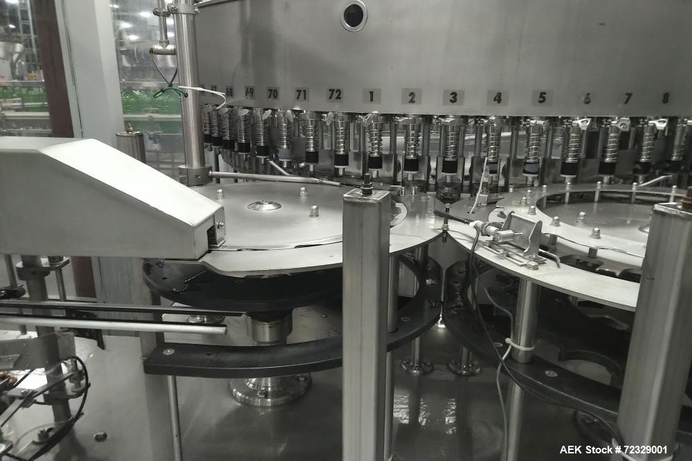 Used Complete High Speed Bottled Water Filling Line