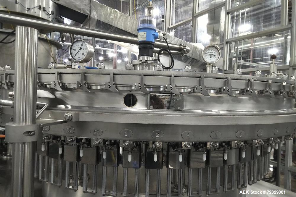 Used Complete High Speed Bottled Water Filling Line