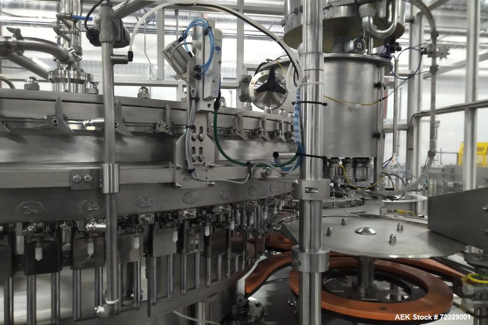 Used Complete High Speed Bottled Water Filling Line