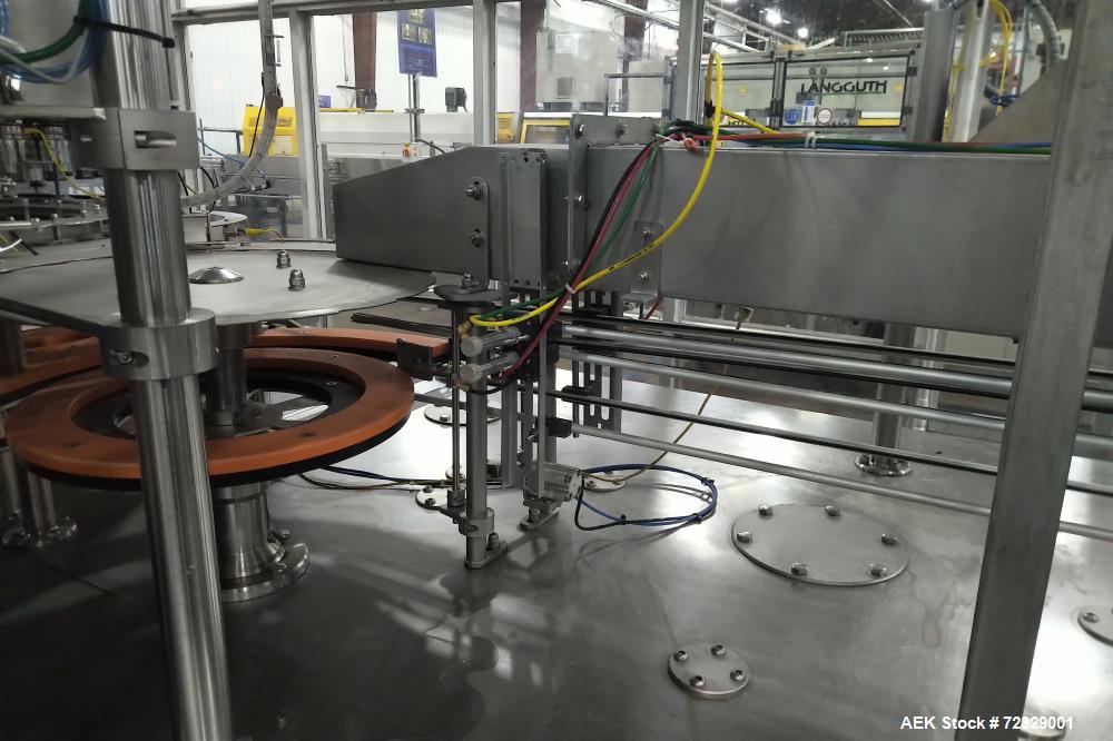 Used Complete High Speed Bottled Water Filling Line