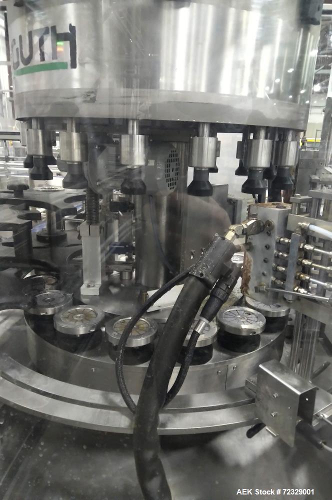 Used Complete High Speed Bottled Water Filling Line