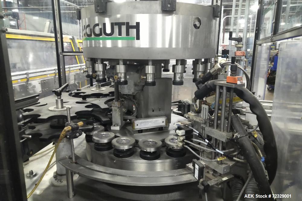 Used Complete High Speed Bottled Water Filling Line