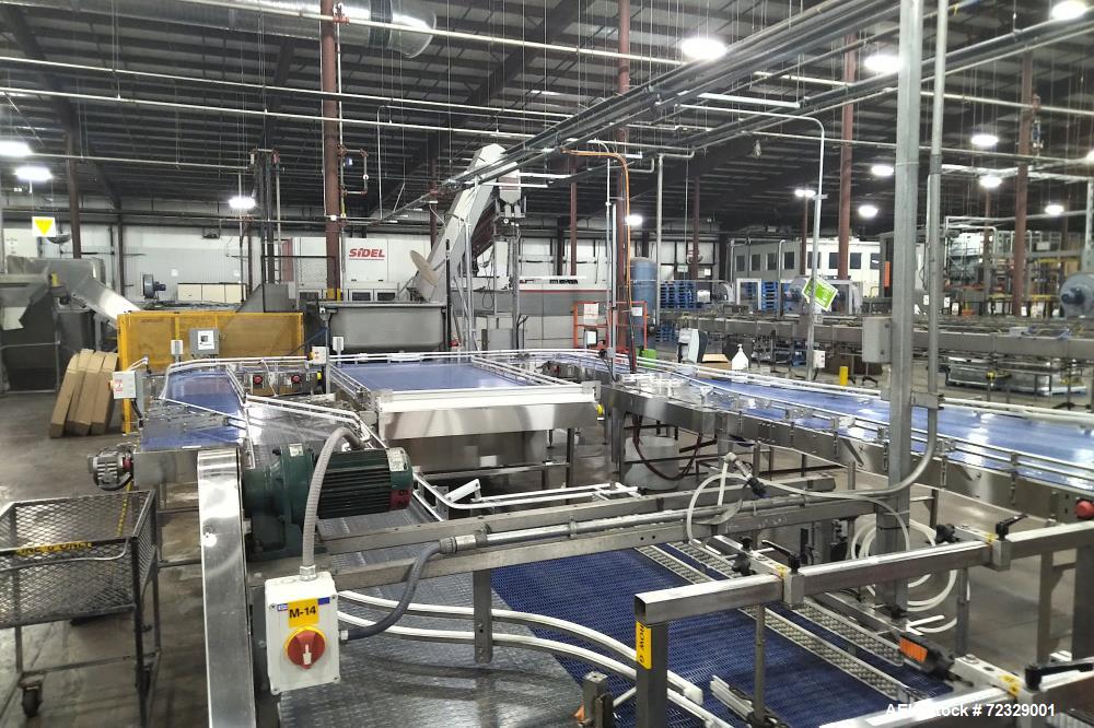 Used Complete High Speed Bottled Water Filling Line