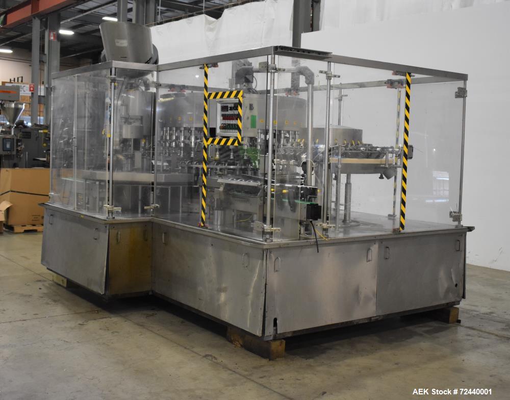 Used Ausere HAM-34-NN2R Tribloc Edible Oil Filling Line