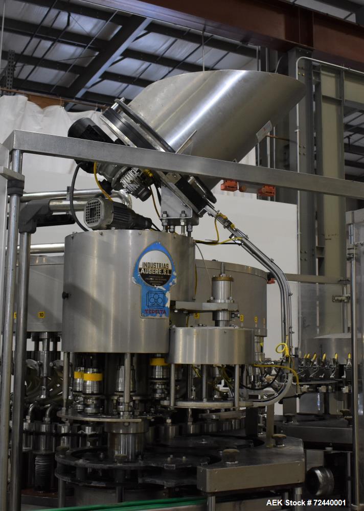 Used Ausere HAM-34-NN2R Tribloc Edible Oil Filling Line