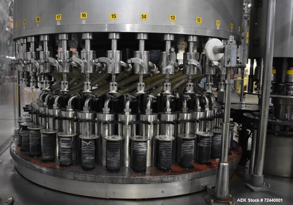 Used Ausere HAM-34-NN2R Tribloc Edible Oil Filling Line