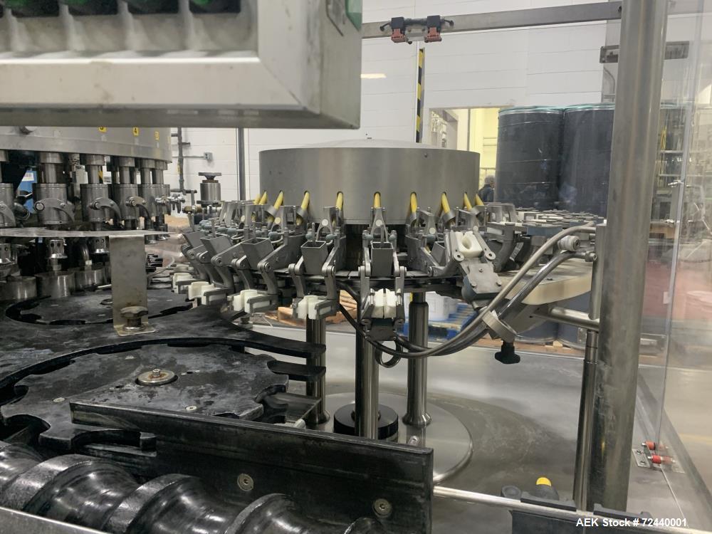 Used Ausere HAM-34-NN2R Tribloc Edible Oil Filling Line