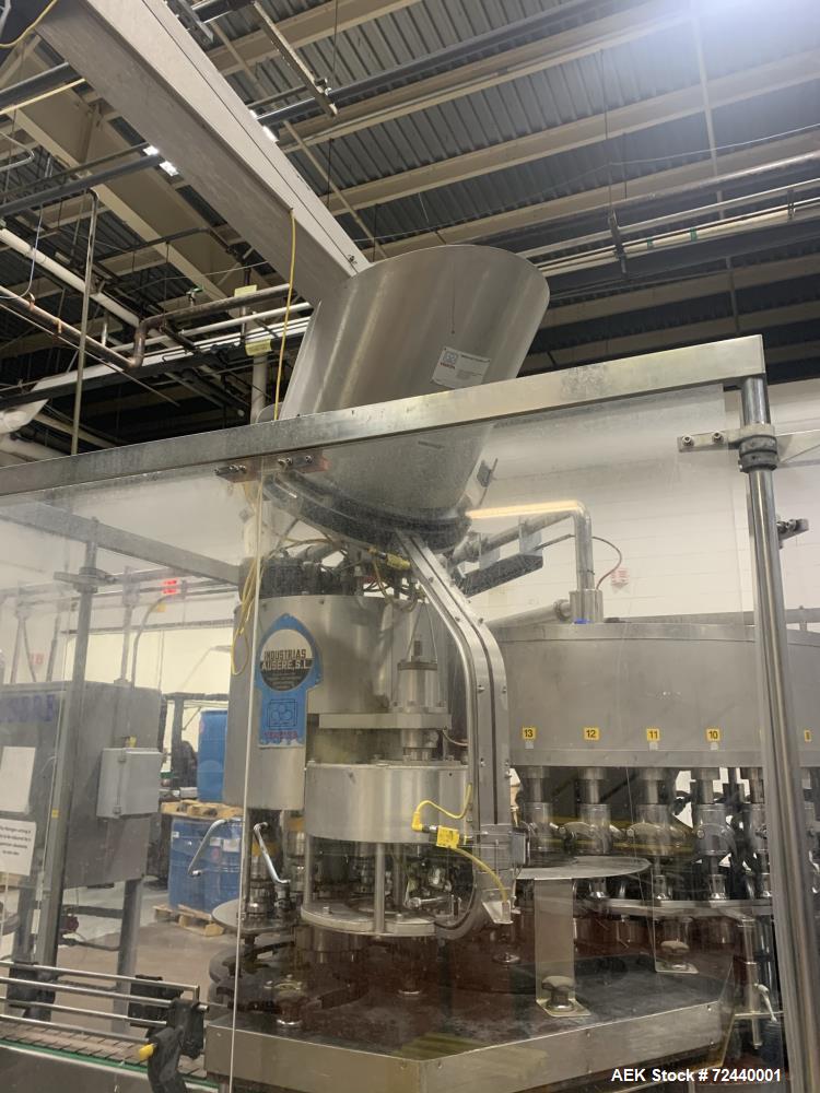Used Ausere HAM-34-NN2R Tribloc Edible Oil Filling Line