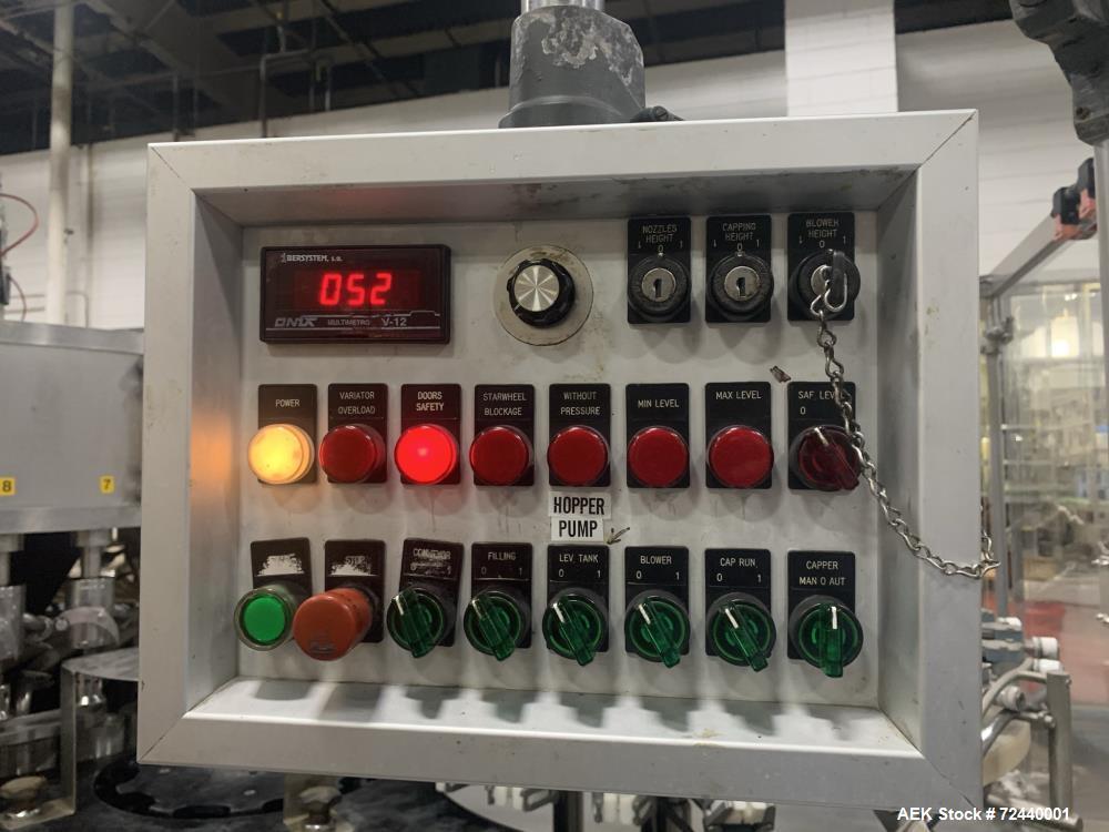 Used Ausere HAM-34-NN2R Tribloc Edible Oil Filling Line