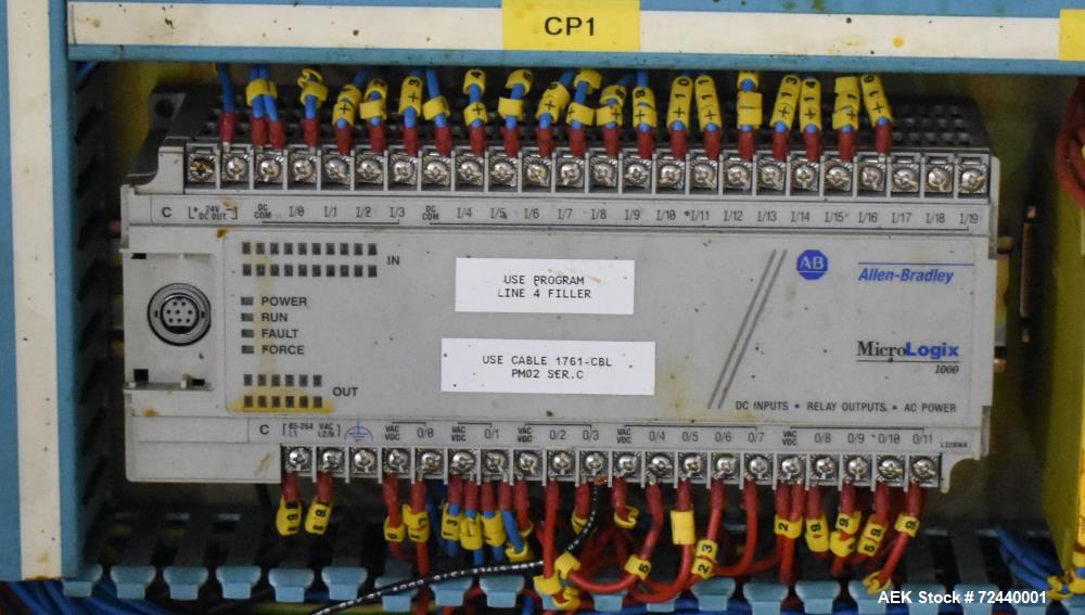 Used Ausere HAM-34-NN2R Tribloc Edible Oil Filling Line