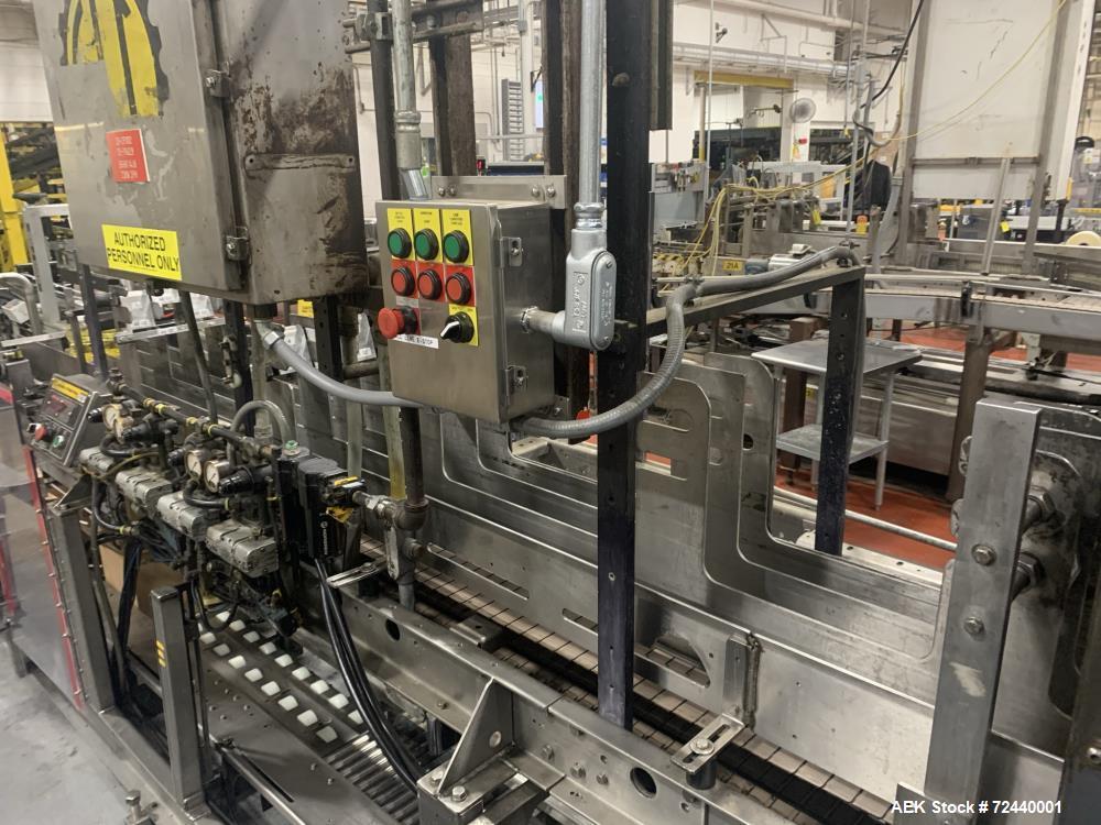 Used Ausere HAM-34-NN2R Tribloc Edible Oil Filling Line