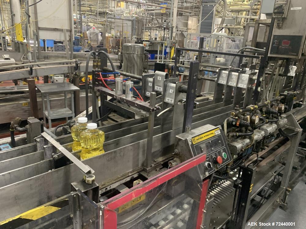 Used Ausere HAM-34-NN2R Tribloc Edible Oil Filling Line