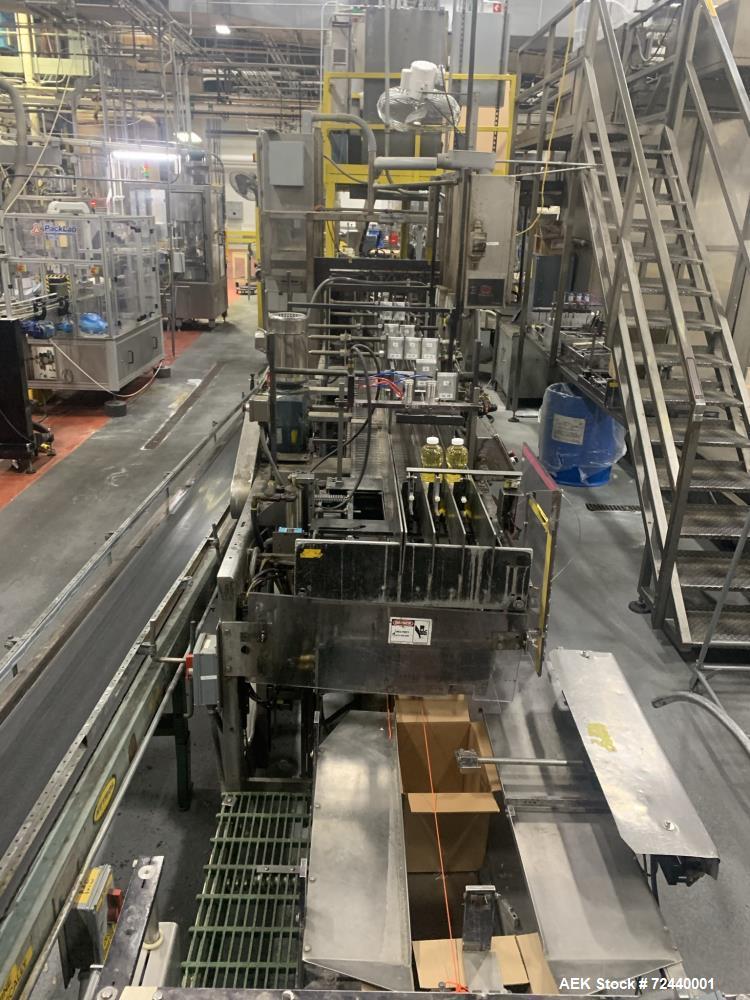 Used Ausere HAM-34-NN2R Tribloc Edible Oil Filling Line