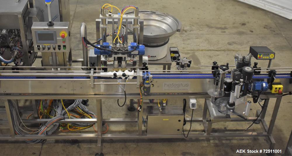 Hefestus Bottling Line with New England Unscrambler