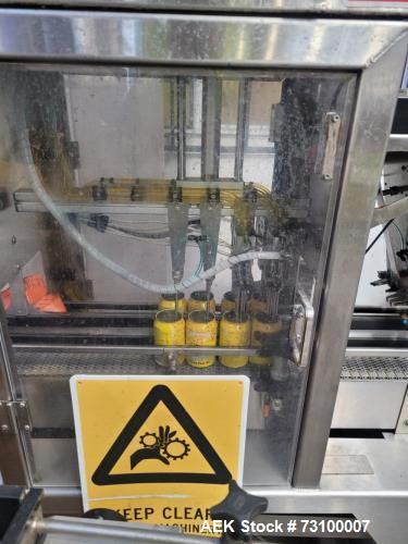 Used Alpha Beer Cannon 4-Head Canning Line | Commissioned 2022, Decommissioned 2024 | 202 Can Ends | 330ml & 440ml Options | Commercial Brewery Maintained