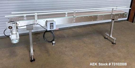 Complete Packaging Line with Piston Filler, 6-Quill Capper, Wrap Labeler & Conveyors