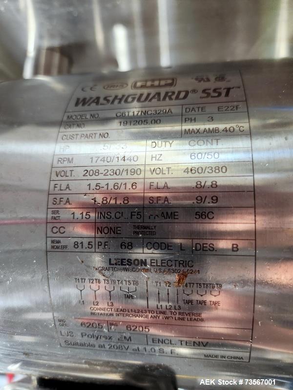 Used Acasi Tru-PI-12-V Inline Piston Filling Line – Complete Sauce Packaging System