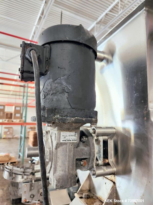 Used Acasi Tru-PI-12-V Inline Piston Filling Line – Complete Sauce Packaging System