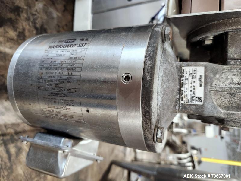 Used Acasi Tru-PI-12-V Inline Piston Filling Line – Complete Sauce Packaging System