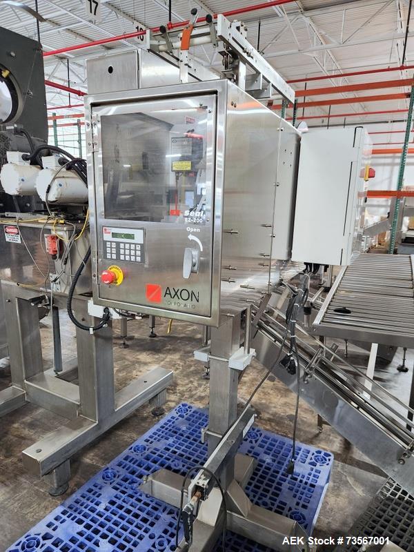 Used Acasi Tru-PI-12-V Inline Piston Filling Line – Complete Sauce Packaging System