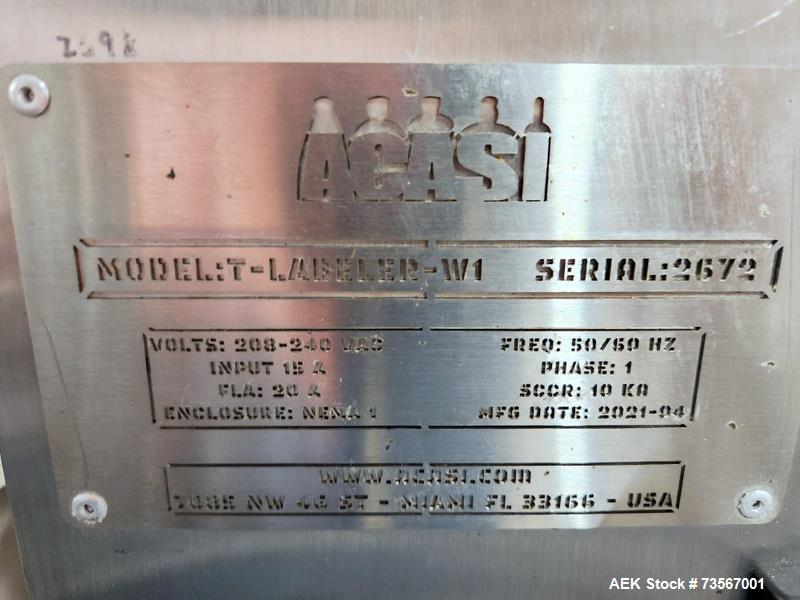 Used Acasi Tru-PI-12-V Inline Piston Filling Line – Complete Sauce Packaging System