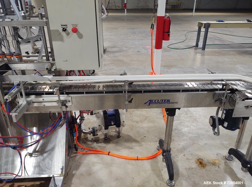 Used Complete Accutek Bottle Filling Line