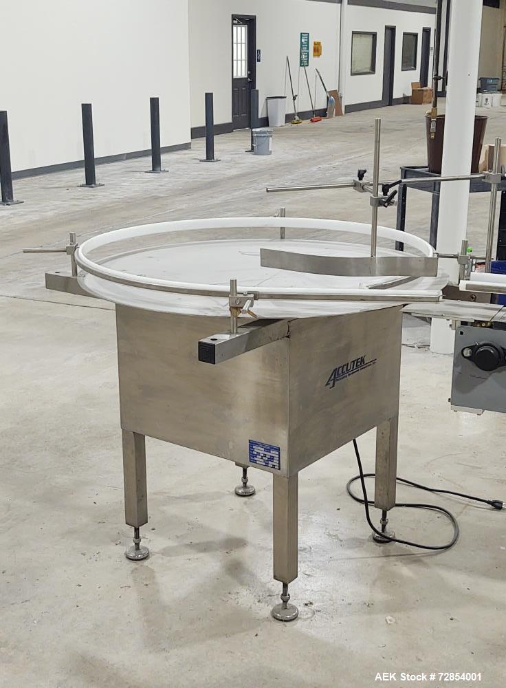 Used Complete Accutek Bottle Filling Line