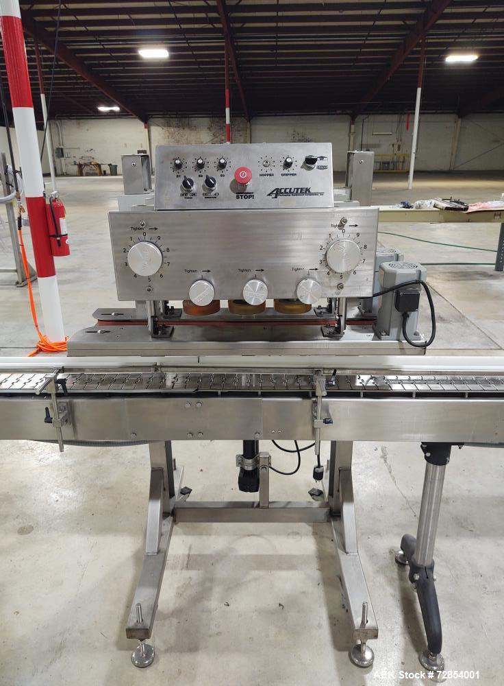 Used Complete Accutek Bottle Filling Line