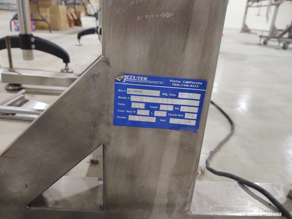 Used Complete Accutek Bottle Filling Line