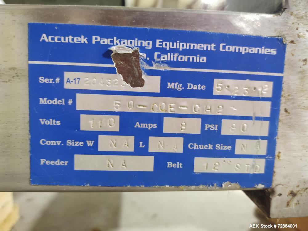 Used Complete Accutek Bottle Filling Line