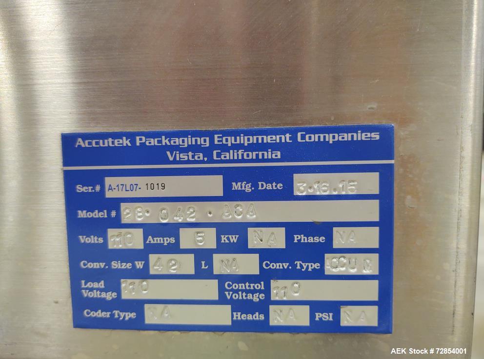 Used Complete Accutek Bottle Filling Line