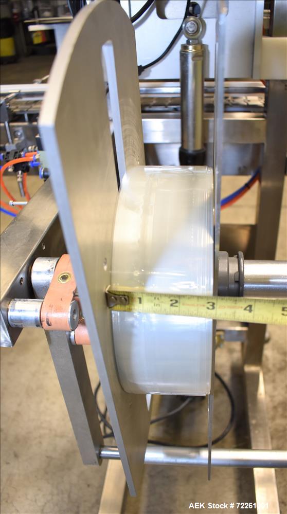 Used Accutek 6 Automatic Vacuum Liquid Filling Line for Glass Containers.