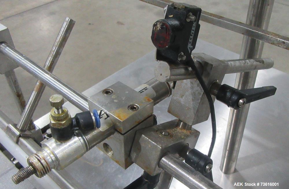 Complete Accutek Filling Line with Rotary Tables & Conveyor System