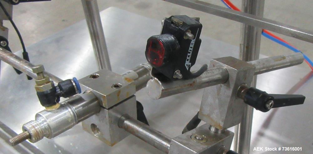 Complete Accutek Filling Line with Rotary Tables & Conveyor System