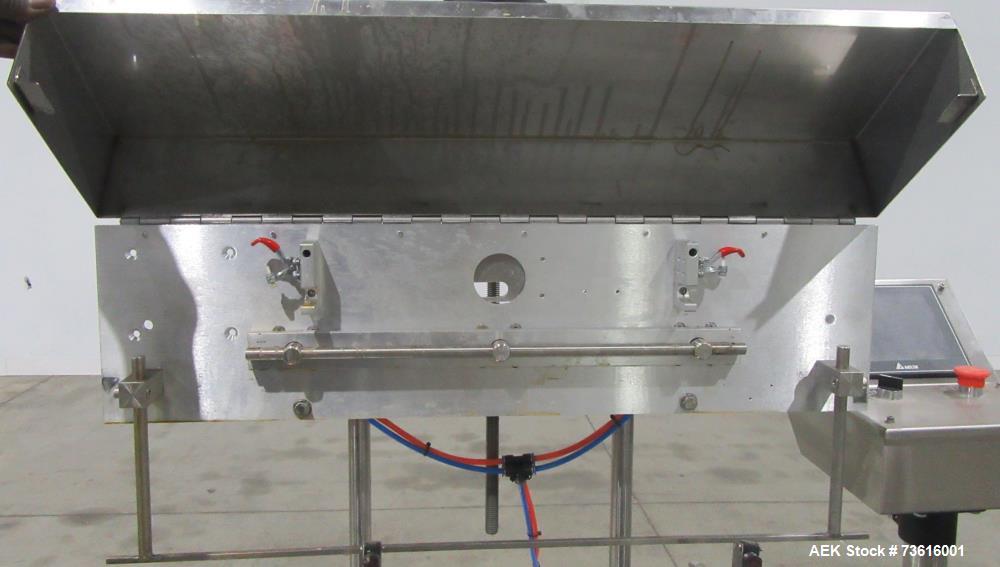 Complete Accutek Filling Line with Rotary Tables & Conveyor System